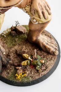 Giant for Dungeons&amp;Dragons; Handpainted miniature; Large miniature; Diorama; TTRPG; D&amp;D; FDM technology; 3D printing